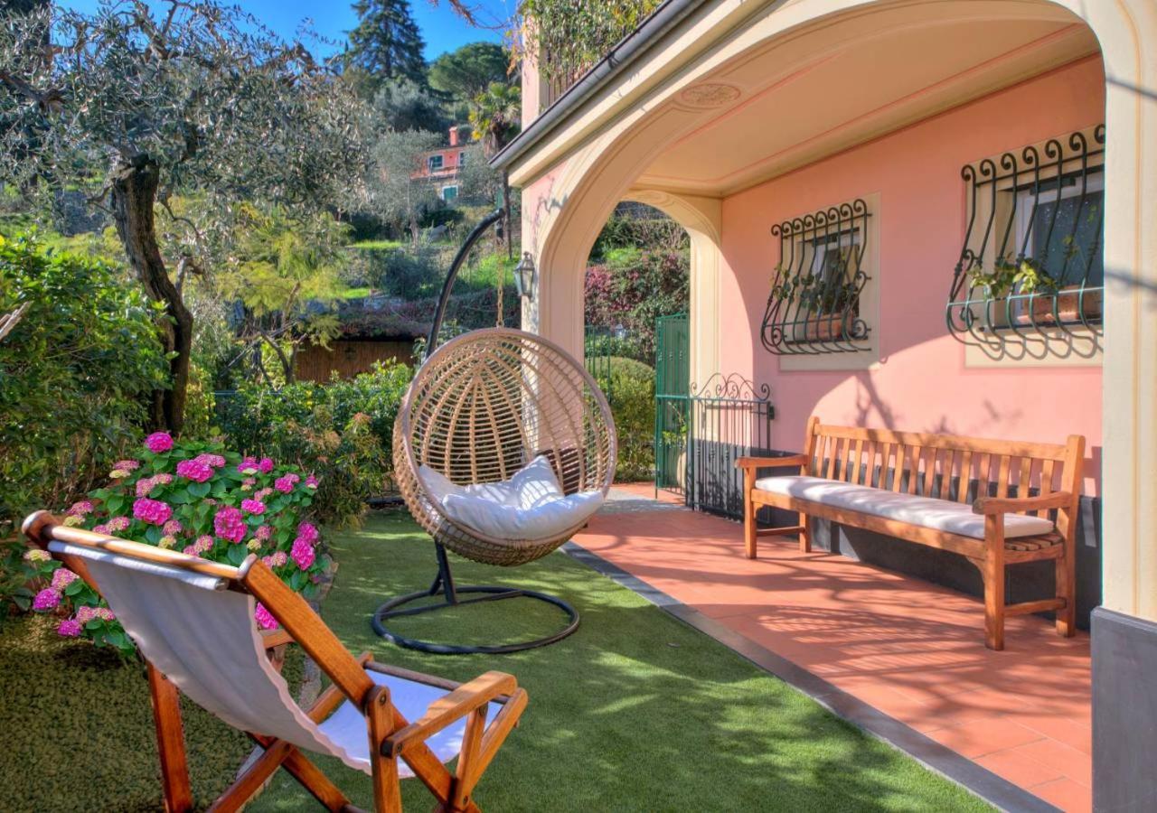 Villa Mares - Sea View, Free Garage Rapallo Buitenkant foto