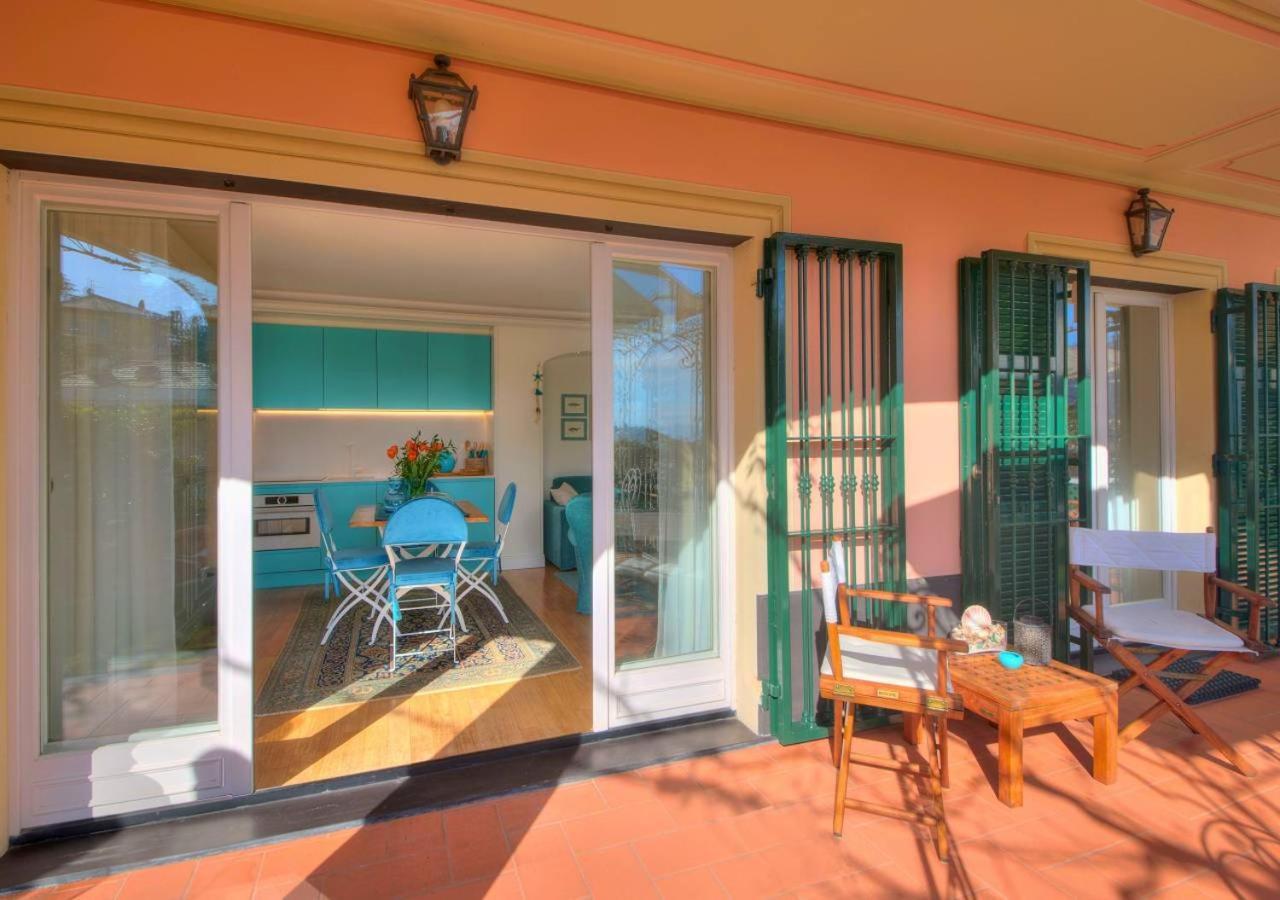 Villa Mares - Sea View, Free Garage Rapallo Buitenkant foto