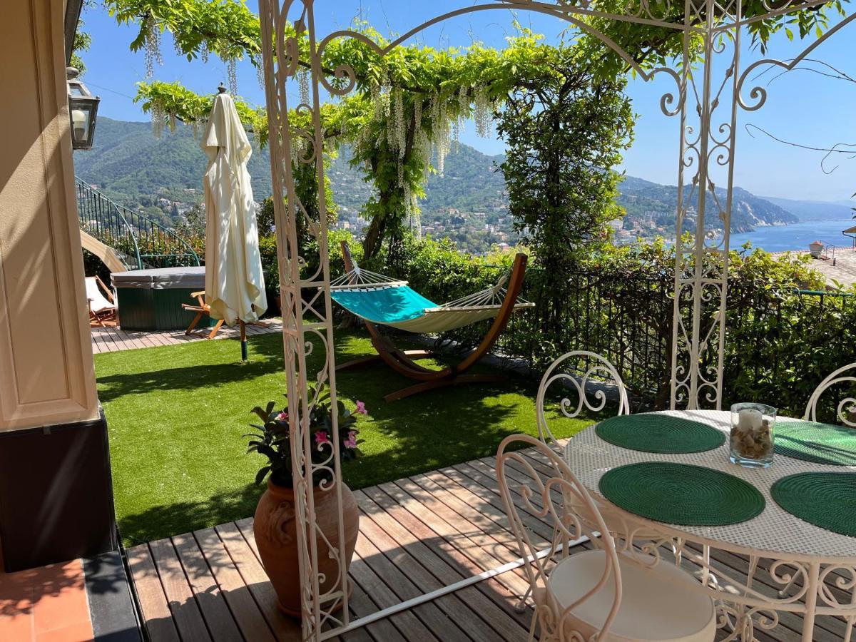 Villa Mares - Sea View, Free Garage Rapallo Buitenkant foto
